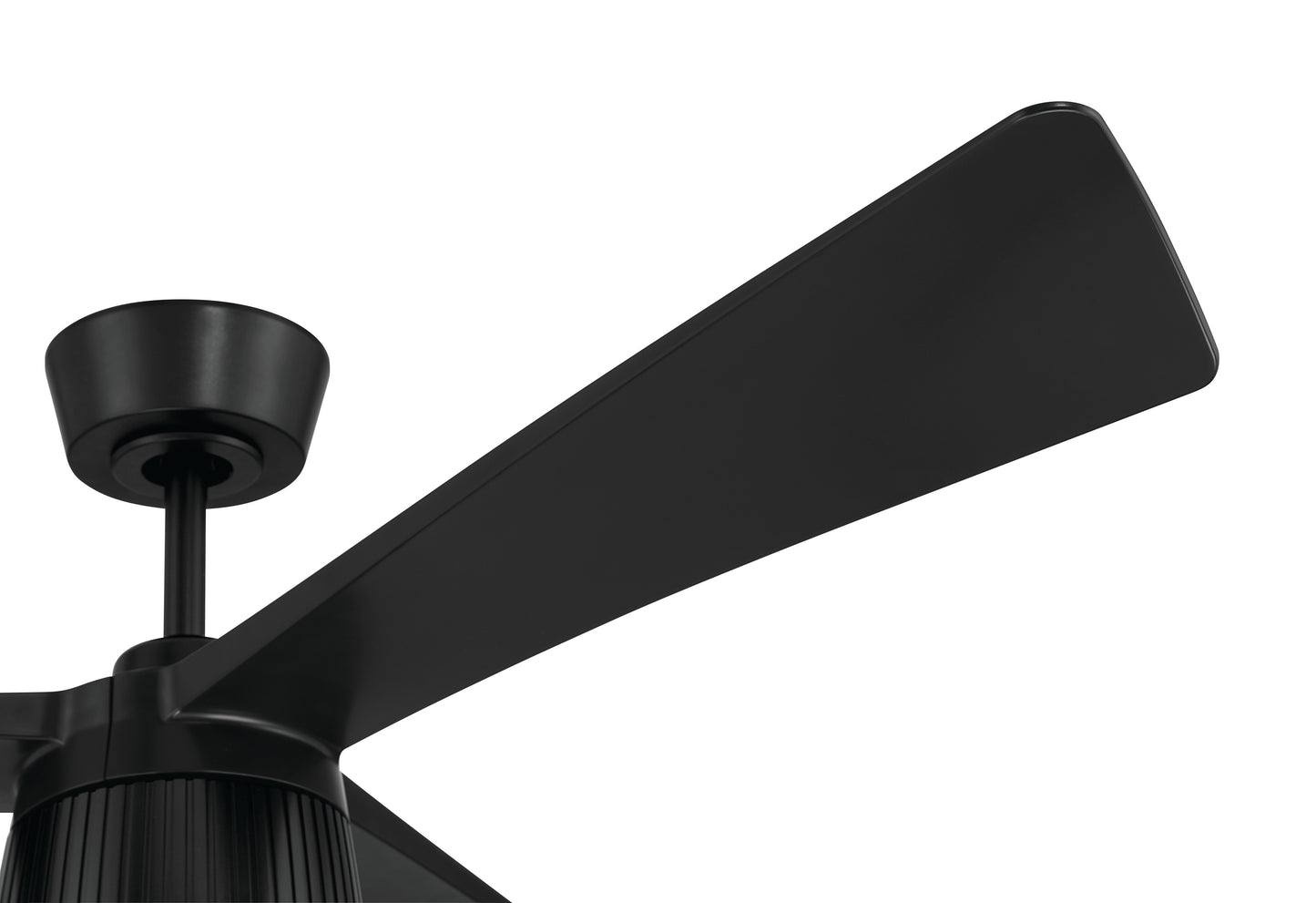 CTO52FB3 - Canto 52" 3-Blade Indoor/Outdoor Rated Damp Ceiling Fan 52" 3 Blade Indoor Outdoor Ceiling Fan with Light Kit - Flat Black