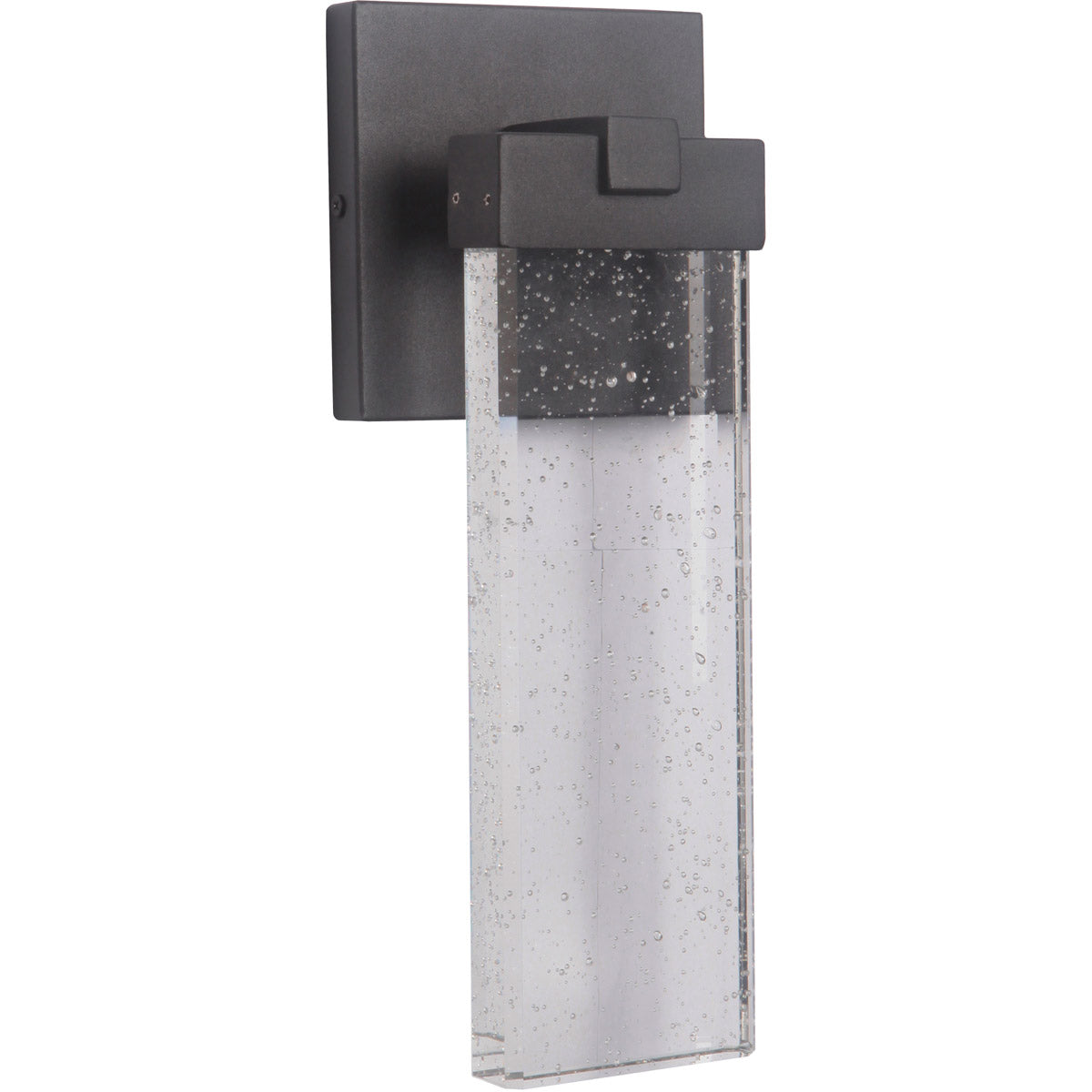 Z1604-TB-LED - Aria 1 Light 14.57" High Outdoor Wall Lantern - Textured Black