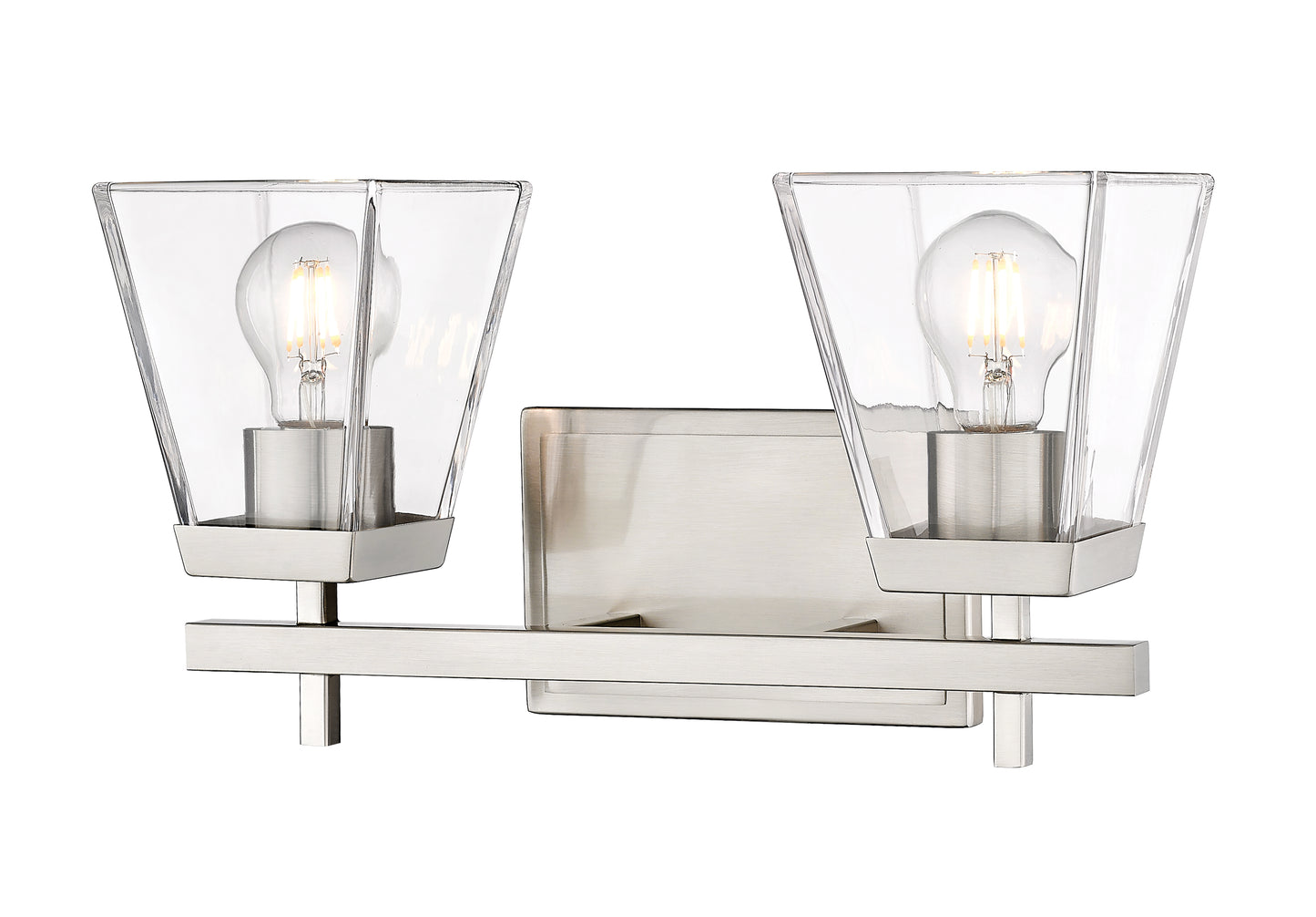 819-2V-BN - Lauren 2 Light 16" Vanity - Brushed Nickel