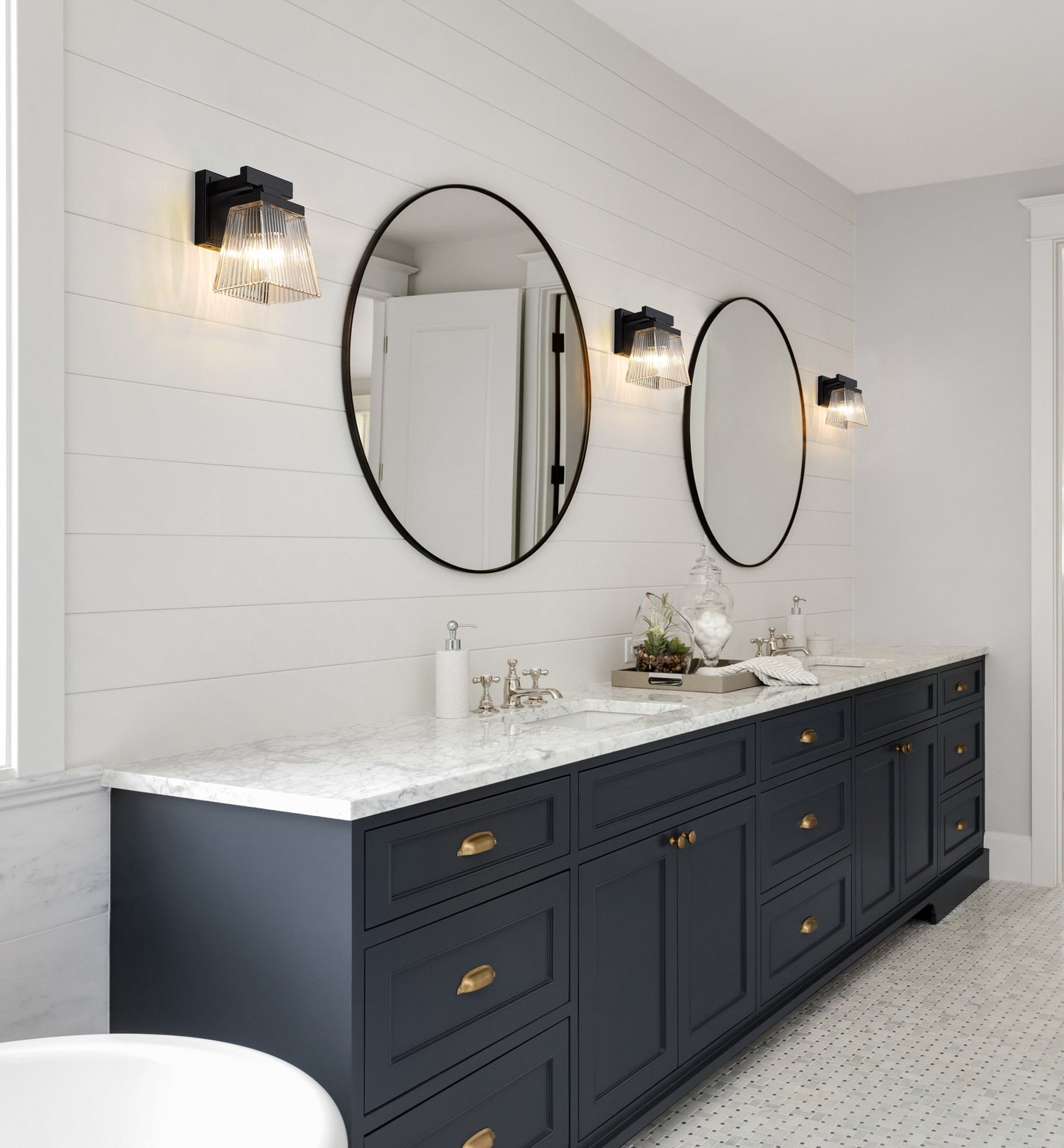 1936-1S-MB - Astor 1 Light Wall 8" Sconce - Matte Black