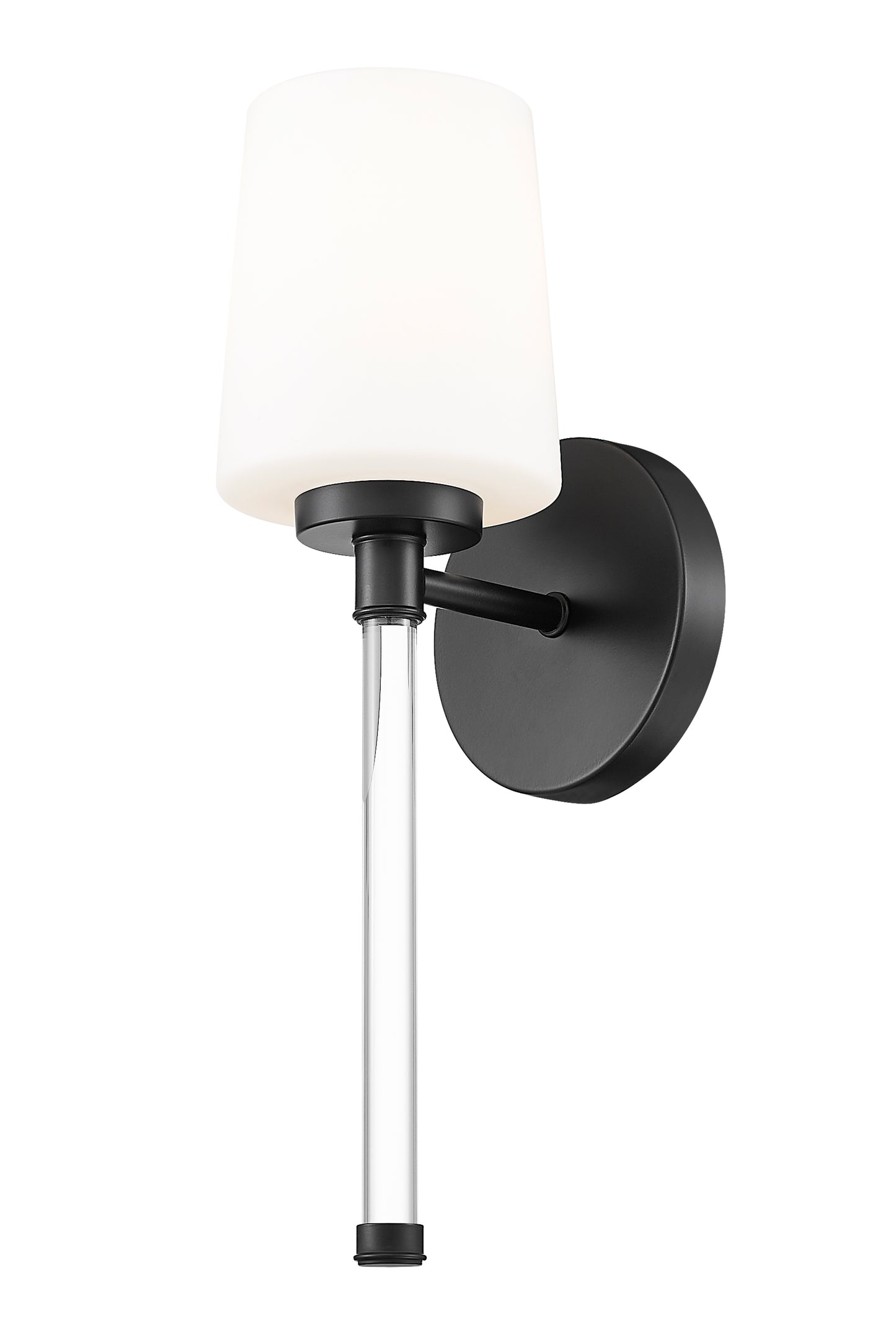 7700-1S-MB - Henri 1 Light Wall 16" Sconce - Matte Black