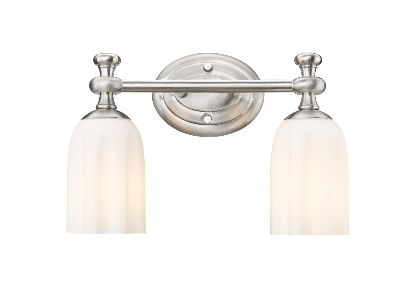 1102-2V-BN - Orion 2 Light 14" Vanity - Brushed Nickel