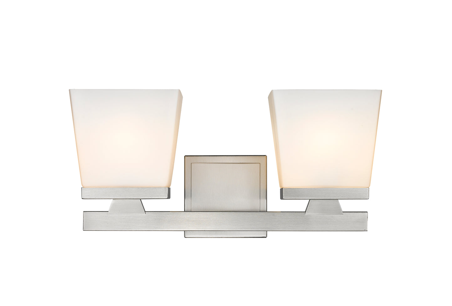 1937-2V-BN - Astor 2 Light 16" Vanity - Brushed Nickel