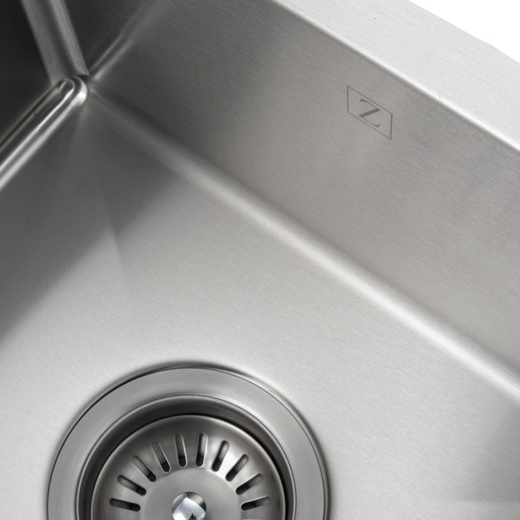 SUS-15 - 15" Boreal Undermount Single Bowl Bar Kitchen Sink in Stainless Steel