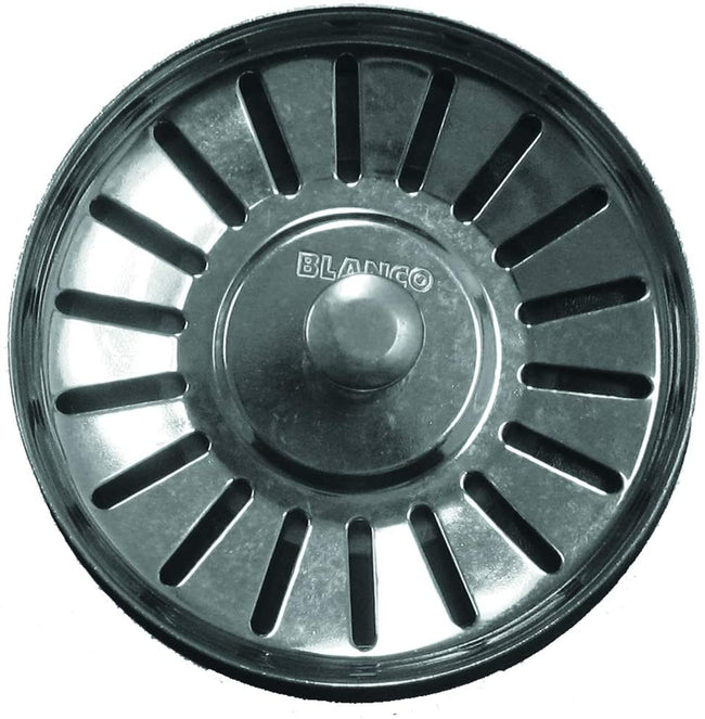 440004 - 3.5" Disposal Basket Strainer and Stopper Flange Assembly  - Stainless Steel