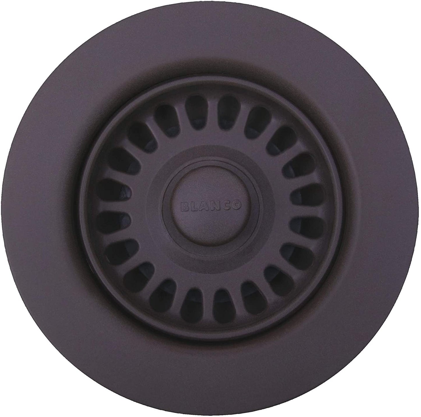 441094 - 3-1/2" Decorative Basket Strainer and Sink Flange - Cafe Brown