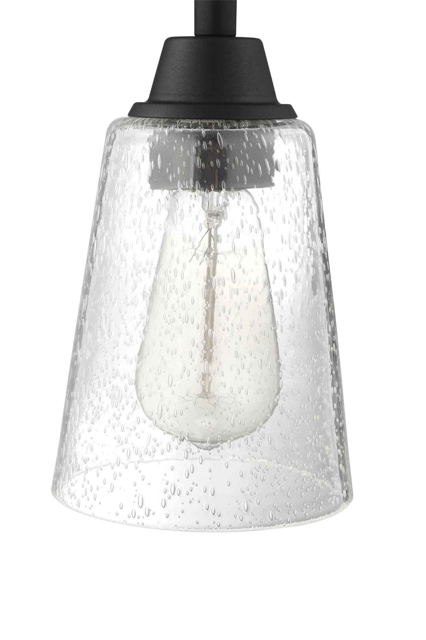 41991-ESP-CS - Grace 1 Light 5" Wide Mini Pendant - Espresso