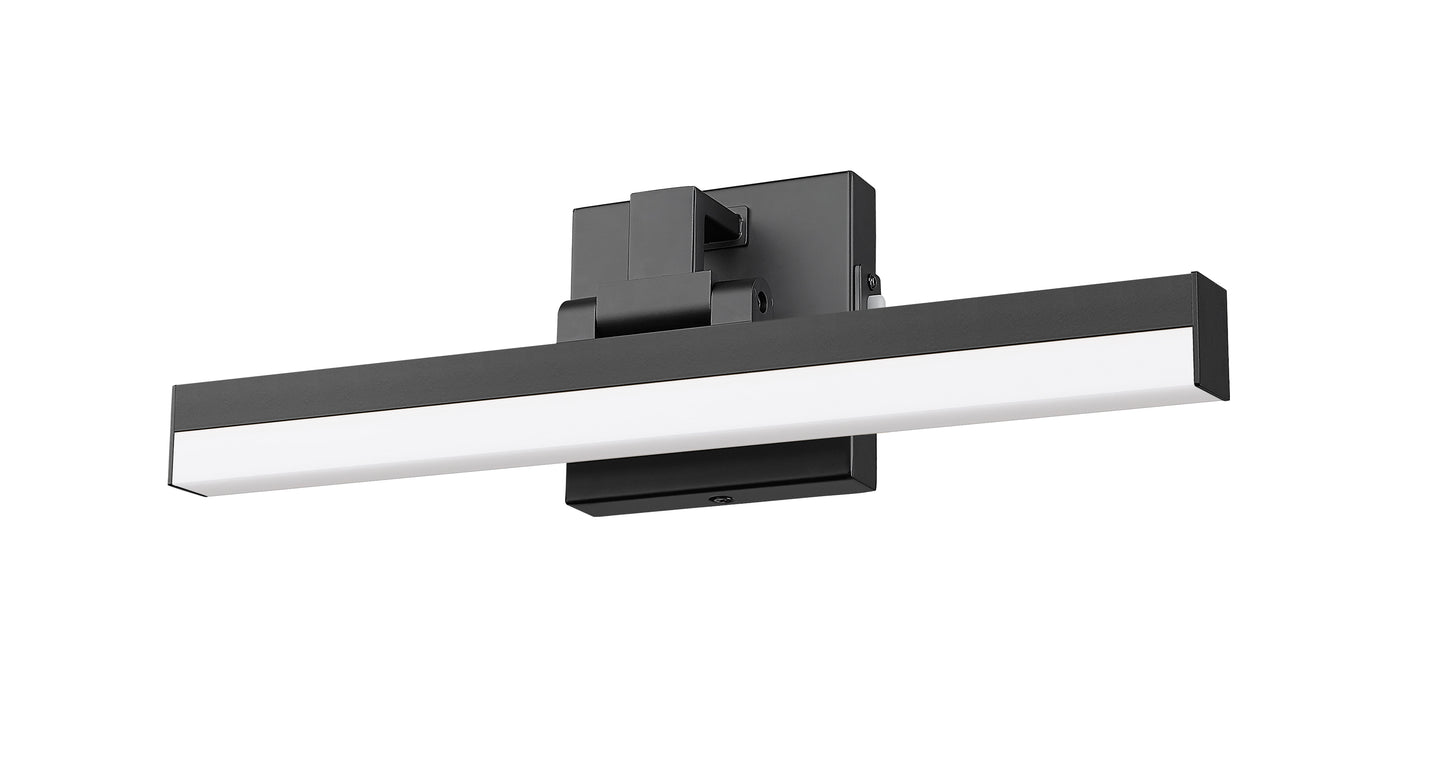 1009-18W-MB-LED - Liam 1 Light 18" Vanity - Matte Black