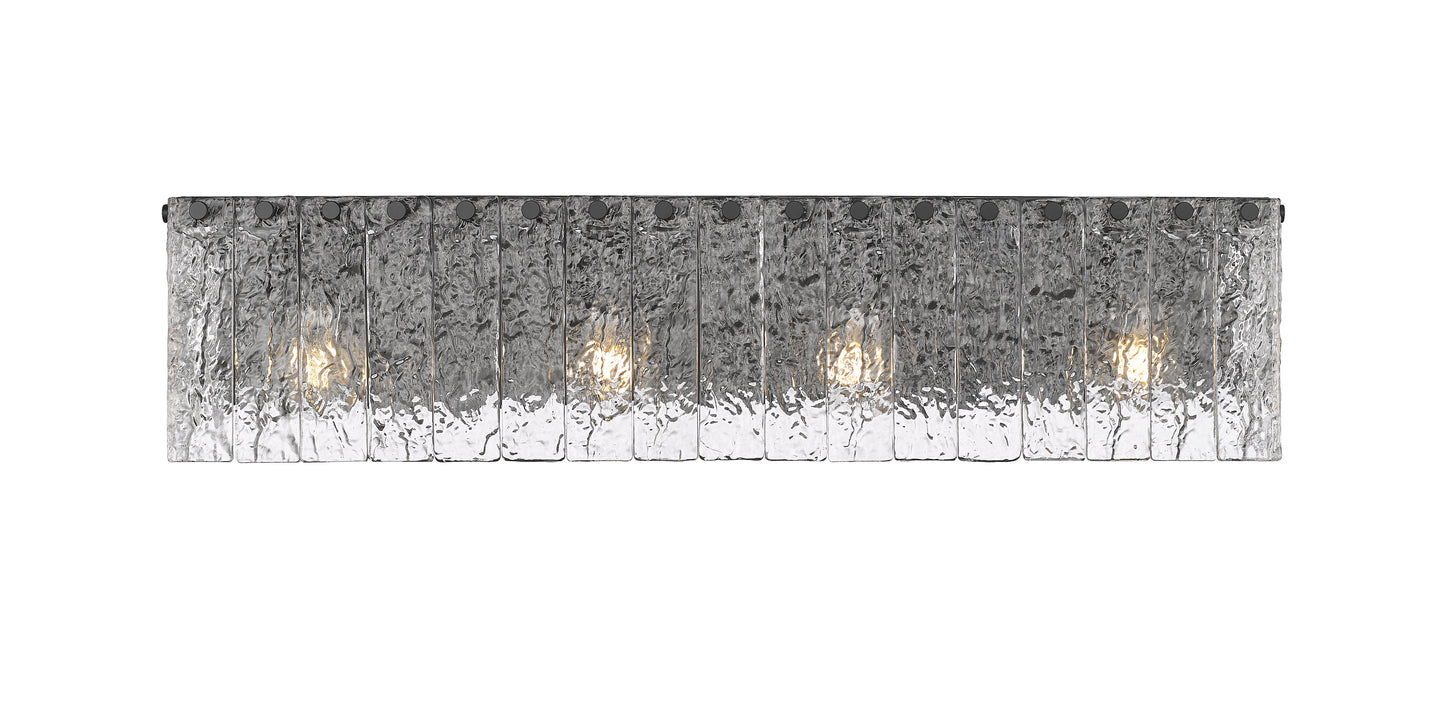 1943-4V-MB - Glacier 4 Light 31" Vanity - Matte Black