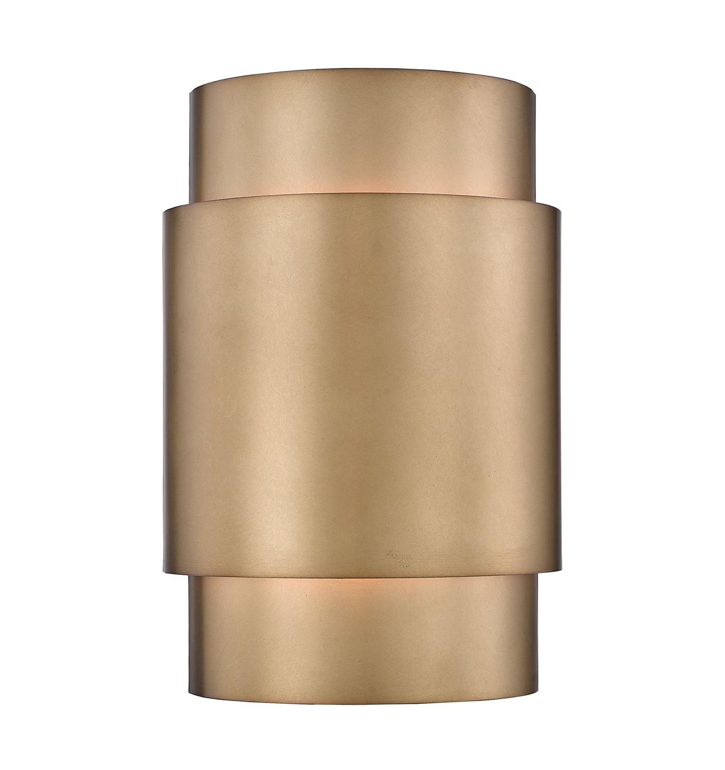 739S-RB - Harlech 2 Light Wall 13" Sconce - Rubbed Brass