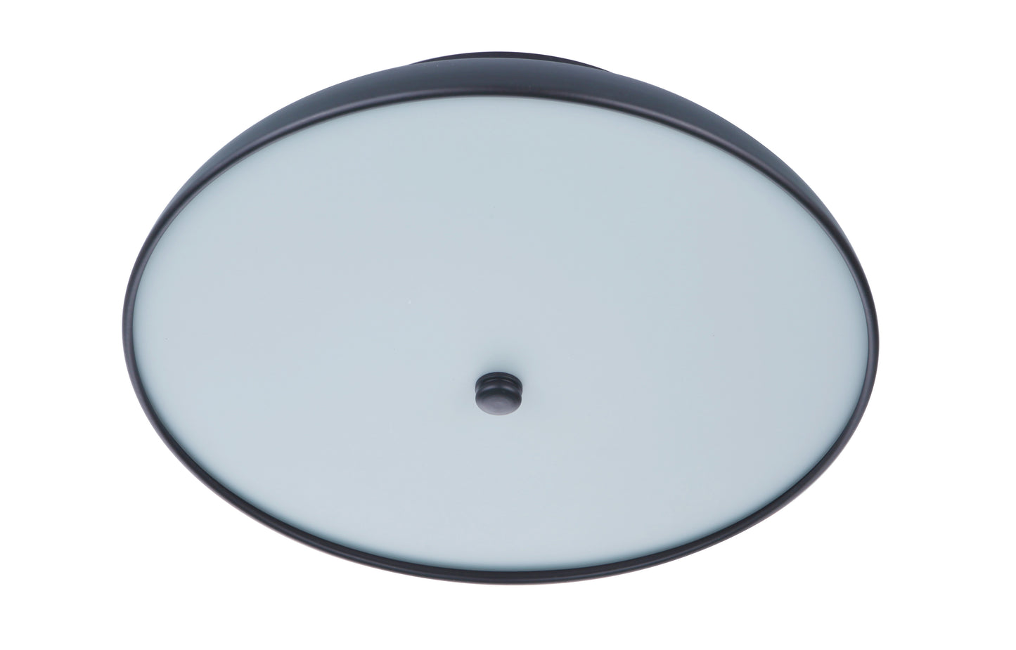 X6813-FB-LED - Soul 1 Light 12.5" Wide Flush Mount - Flat Black