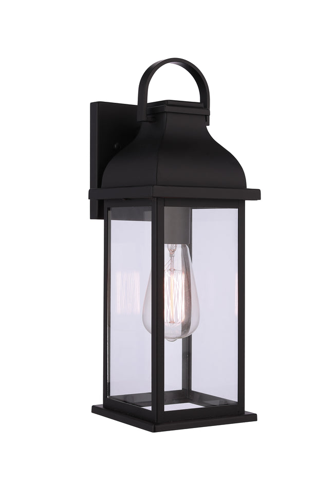 ZA7204-MN - Bent Tree 1 Light 16" High Outdoor Wall Lantern - Midnight