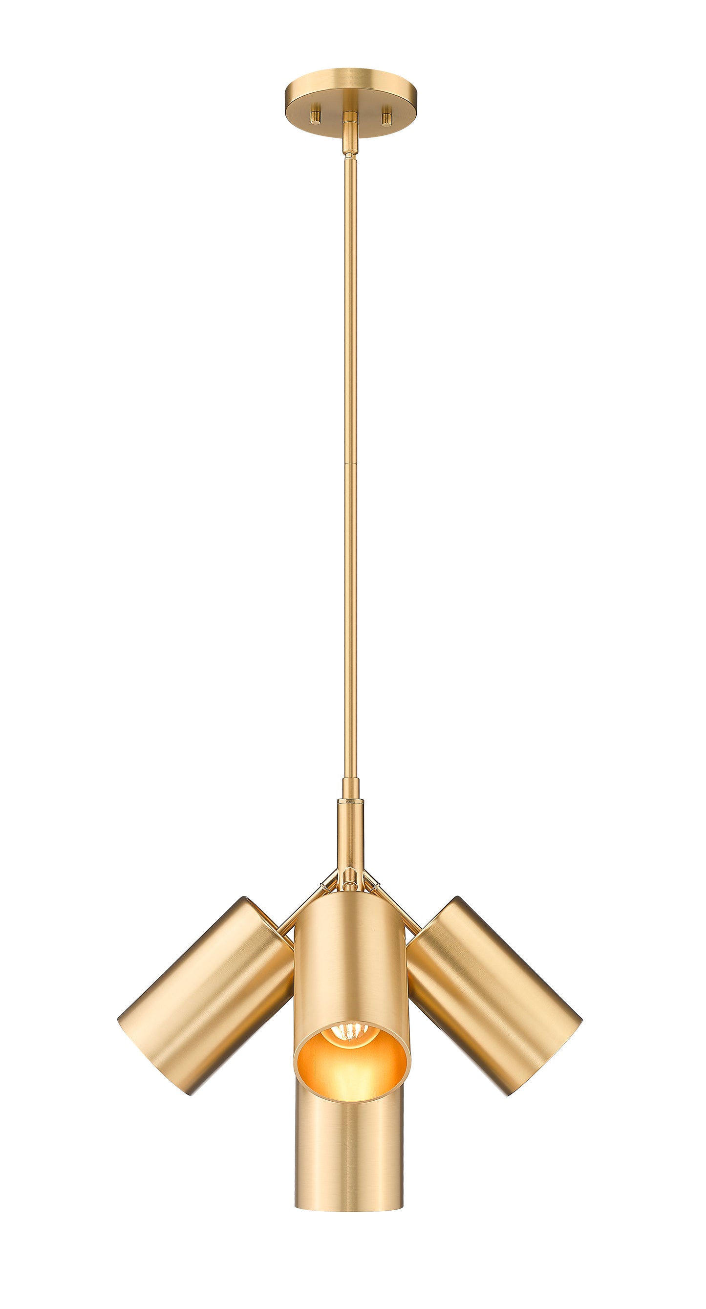 7520-5MGLD - Lumina 5 Light 17" Chandelier - Modern Gold