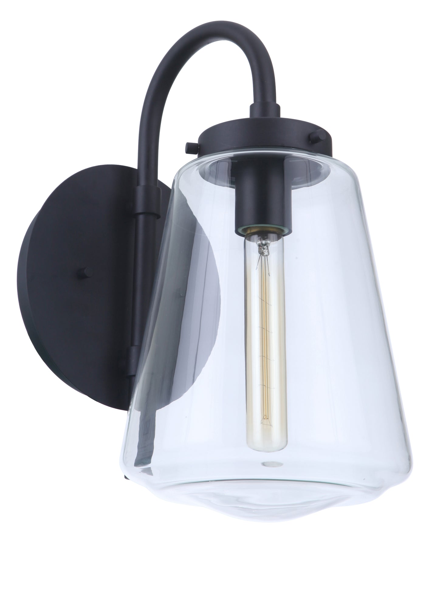 ZA3814-MN - Laclede 1 Light 15" High Outdoor Wall Lantern - Midnight