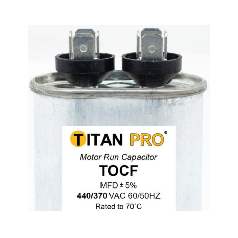 TOCF20 - TITAN PRO CAPACITOR 20 MFD 440/370V OVAL