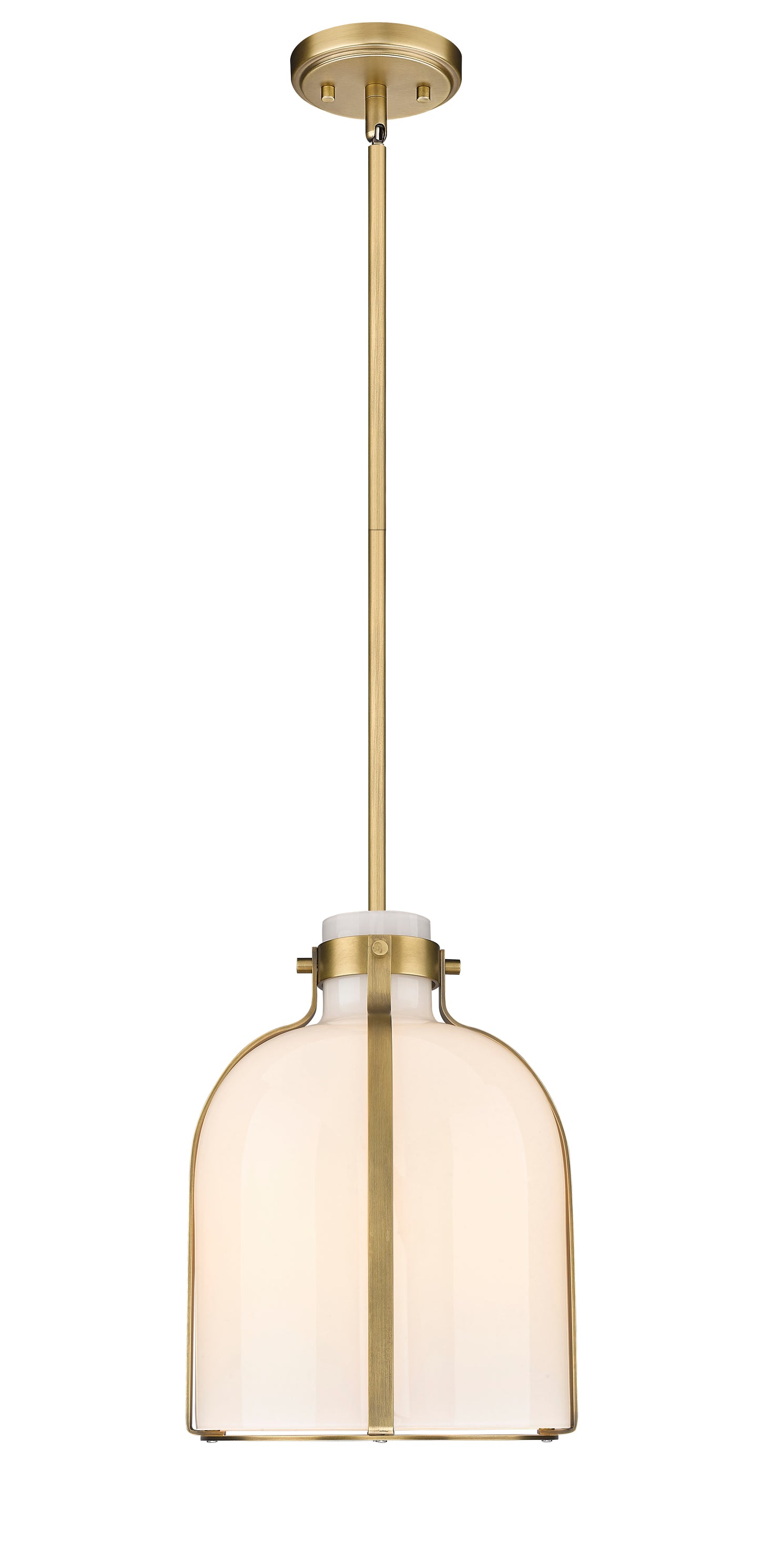 818-9RB - Pearson 1 Light 10" Pendant - Rubbed Brass