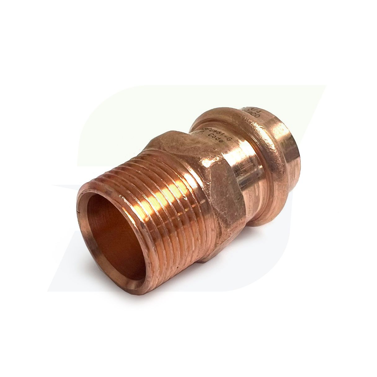 PC604 - Copper 3/4" Press x Male NPT Adapter