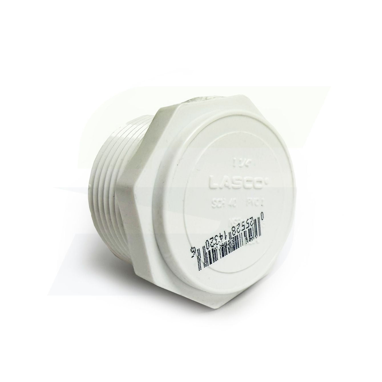 450-012 - 1-1/4" MNPT Schedule 40 PVC Plug