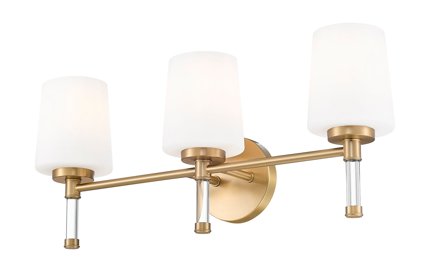 7700-3V-MGLD - Henri 3 Light 24" Vanity - Modern Gold