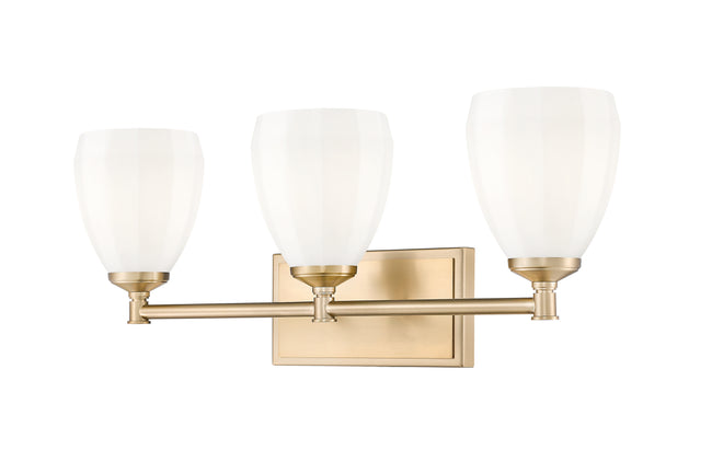 7004-3V-MGLD - Oren 3 Light 24" Vanity - Modern Gold