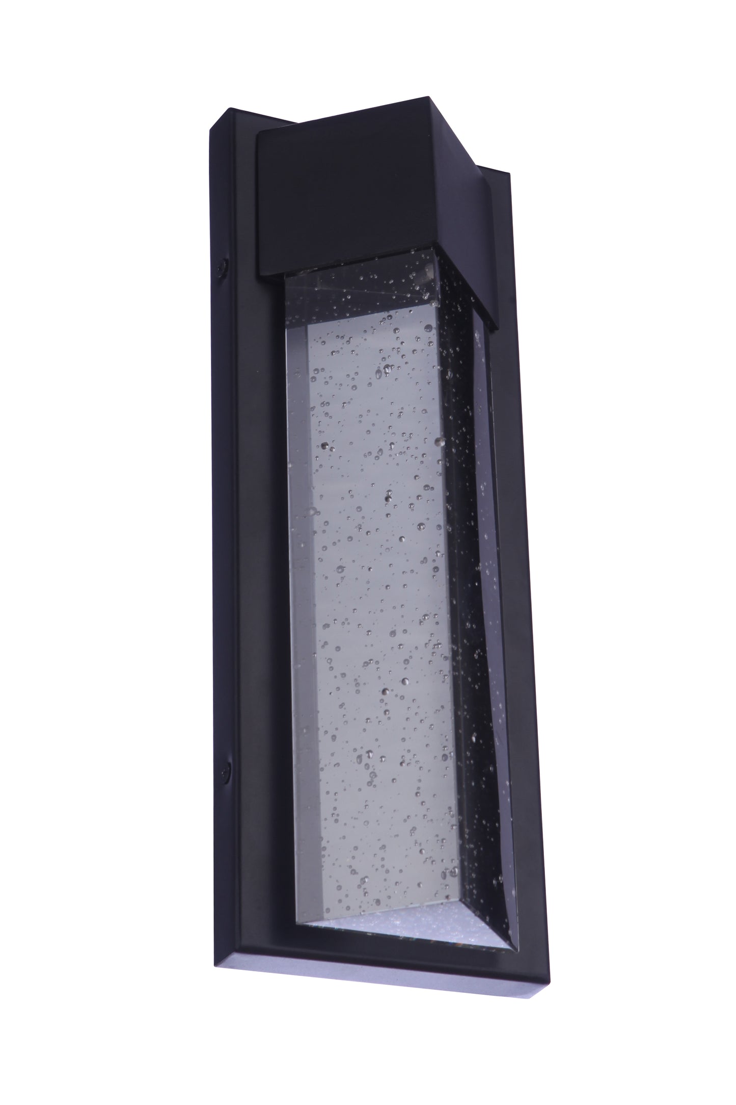 ZA6202-MN-LED - Tony 2 Light 13" High Outdoor Pocket Sconce - Midnight