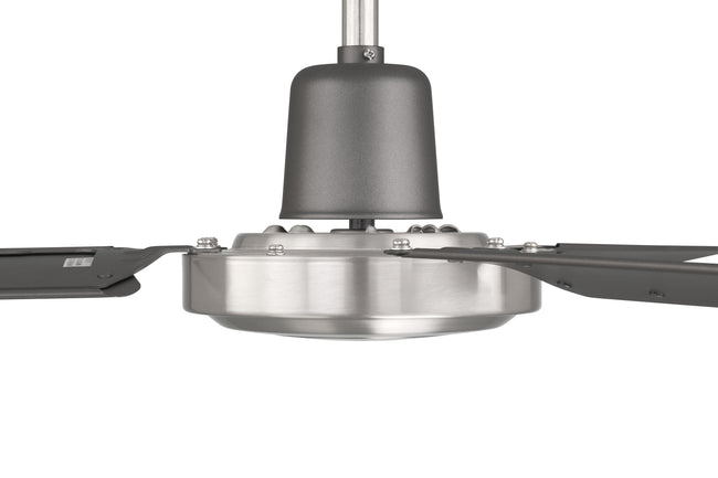UT56TBNK3MR - Utility 56" 3 Blade Ceiling Fan - Titanium / Brushed Polished Nickel