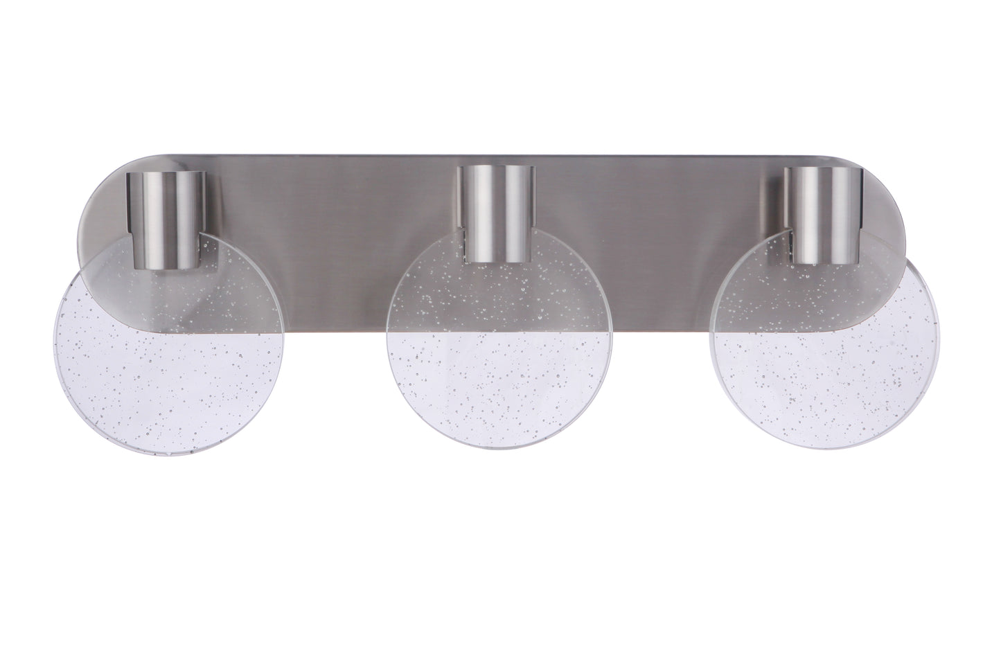 15122BNK-LED - Glisten 3 Light 22" Wide LED Vanity Light - Brushed Nickel