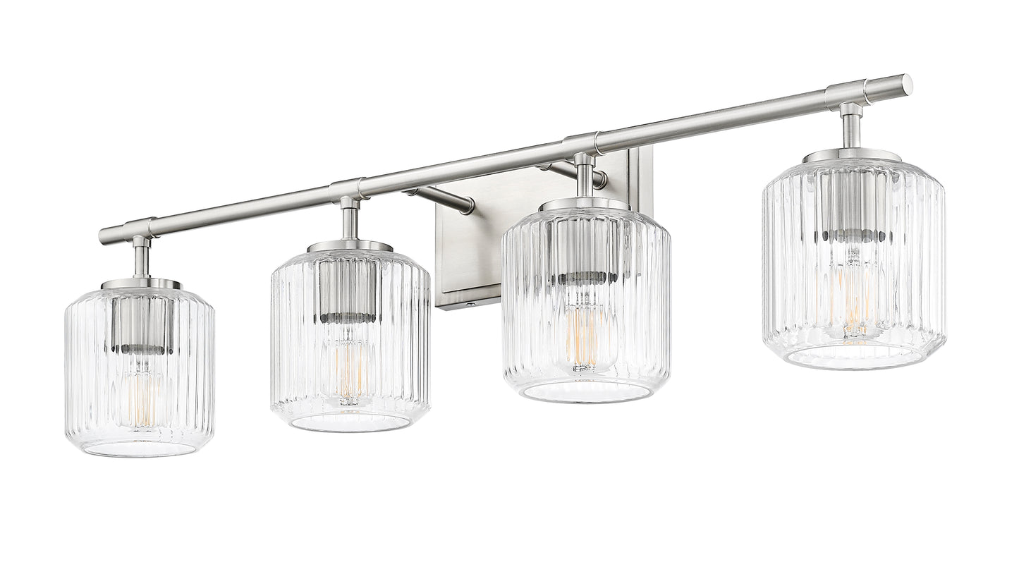 7515-4V-BN - Landon 4 Light 32" Vanity - Brushed Nickel