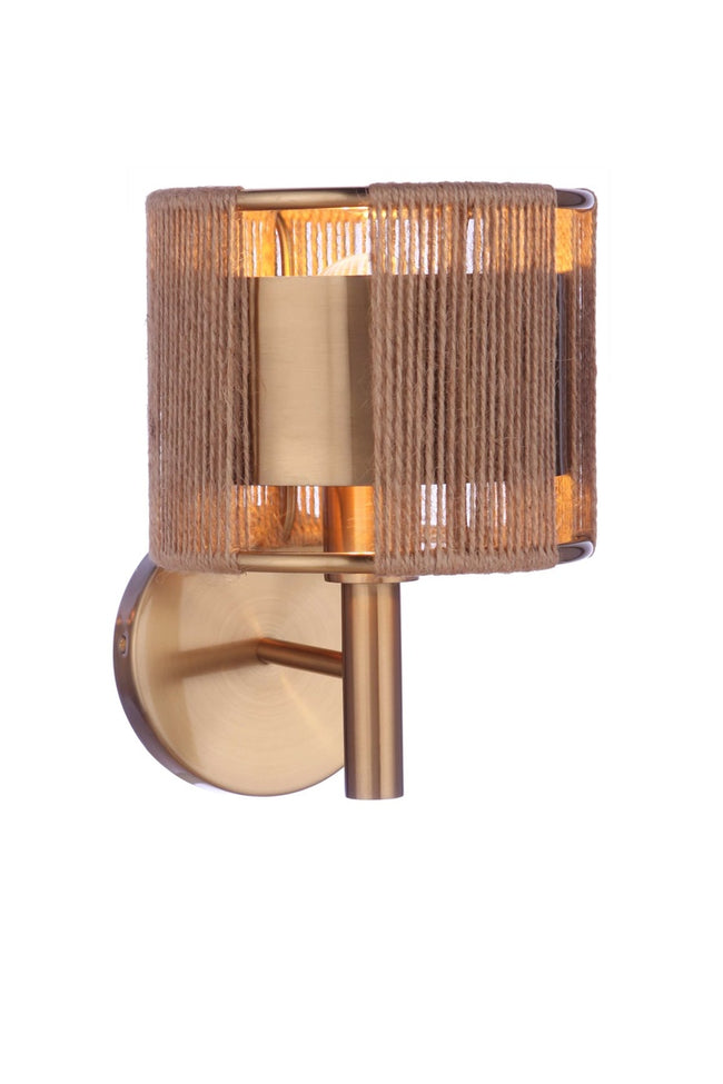 59061-SB - Kensey 1 Light 10.63" High Wall Sconce - Satin Brass