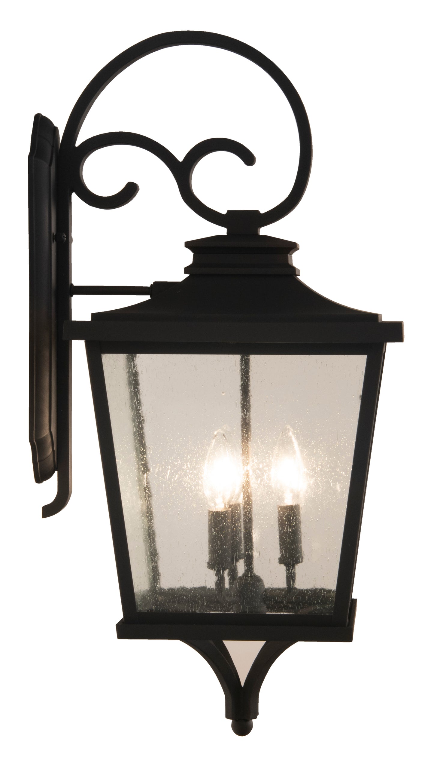 ZA2924-TB - Tillman 3 Light 26" High Outdoor Wall Lantern - Textured Black