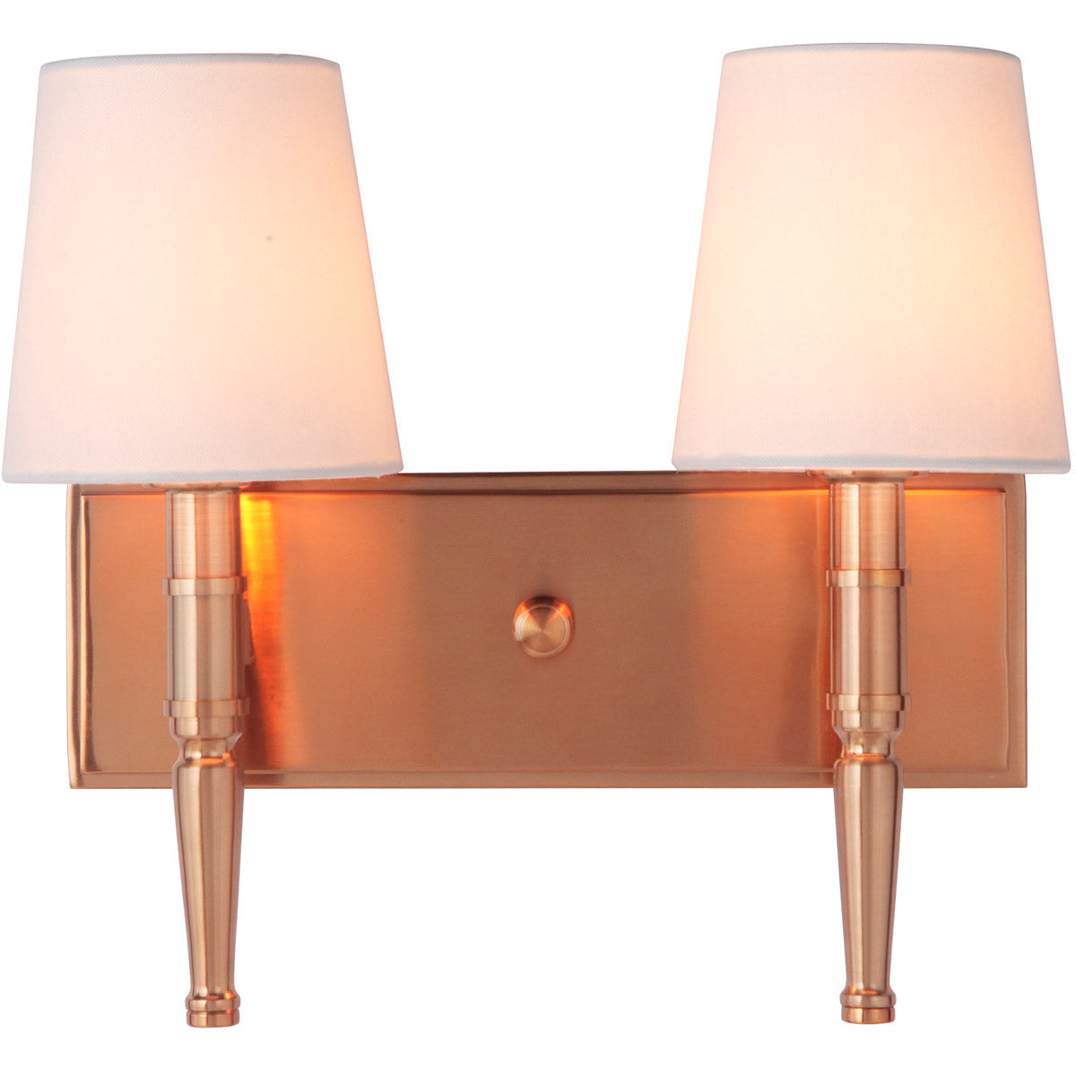 44602-SB - Ella 2 Light 12" High Wall Sconce - Satin Brass