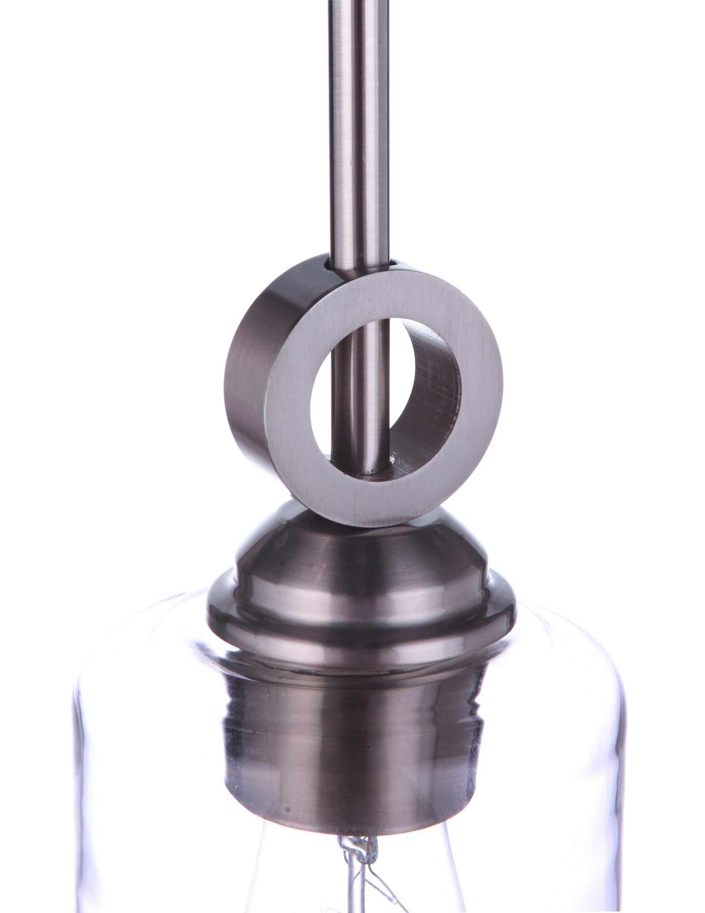 56491-BNK - Romero 1 Light 5" Wide Mini Pendant - Brushed Nickel