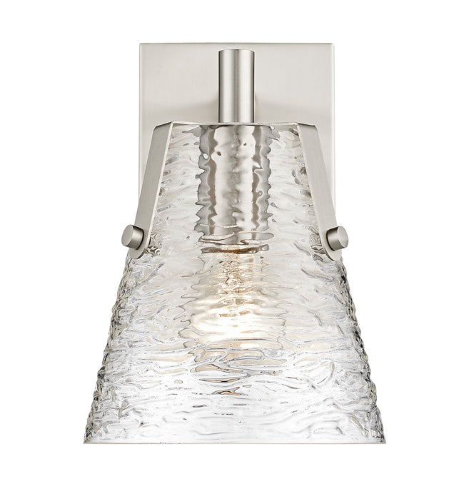 1101-1S-BN - Analia 1 Light Wall 9" Sconce - Brushed Nickel
