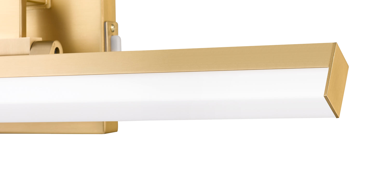 1009-25W-MGLD-LED - Liam 1 Light 25" Vanity - Modern Gold