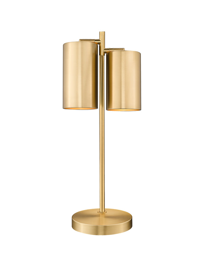 7520TL-MGLD - Lumina 2 Light Table 23" Lamp - Modern Gold