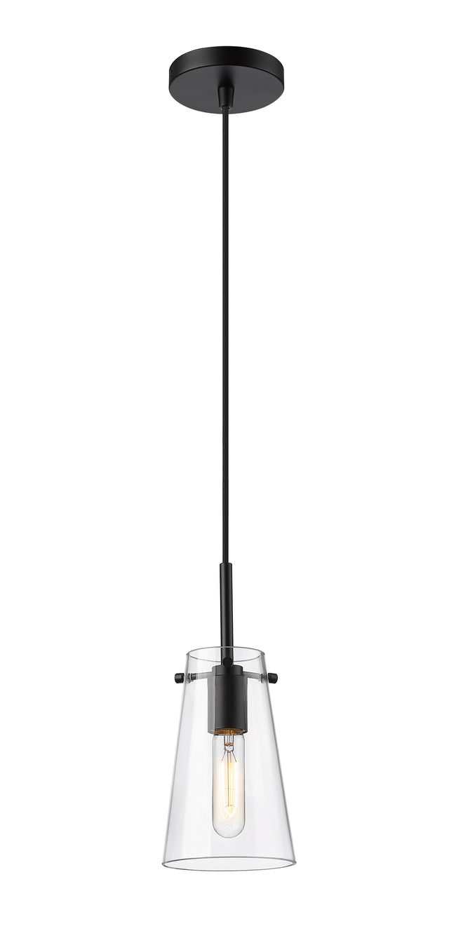 7508MP-MB - Kira 1 Light 5" Pendant - Matte Black