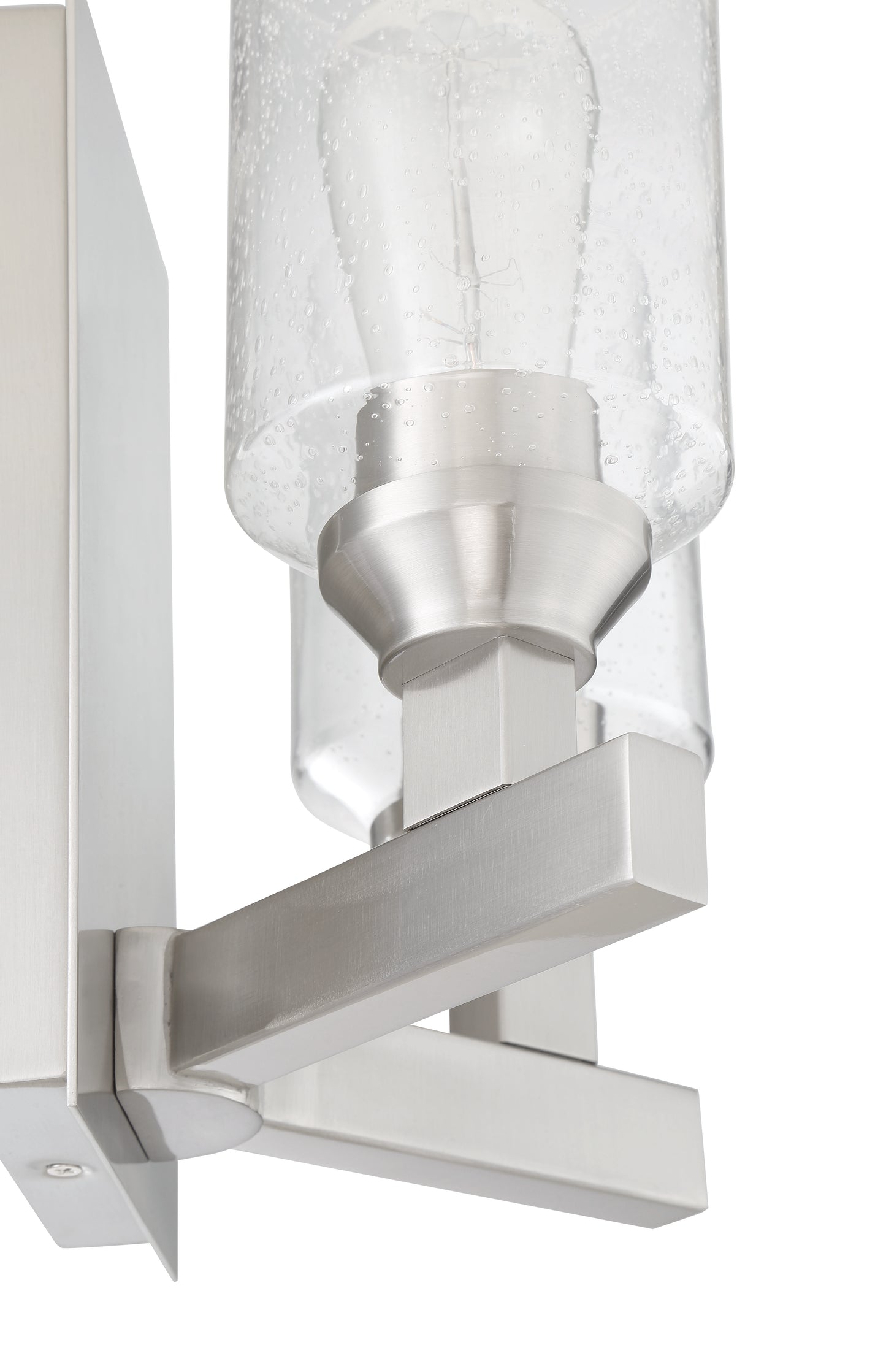 53162-BNK - Chicago 2 Light 10" High Wall Sconce - Brushed Nickel