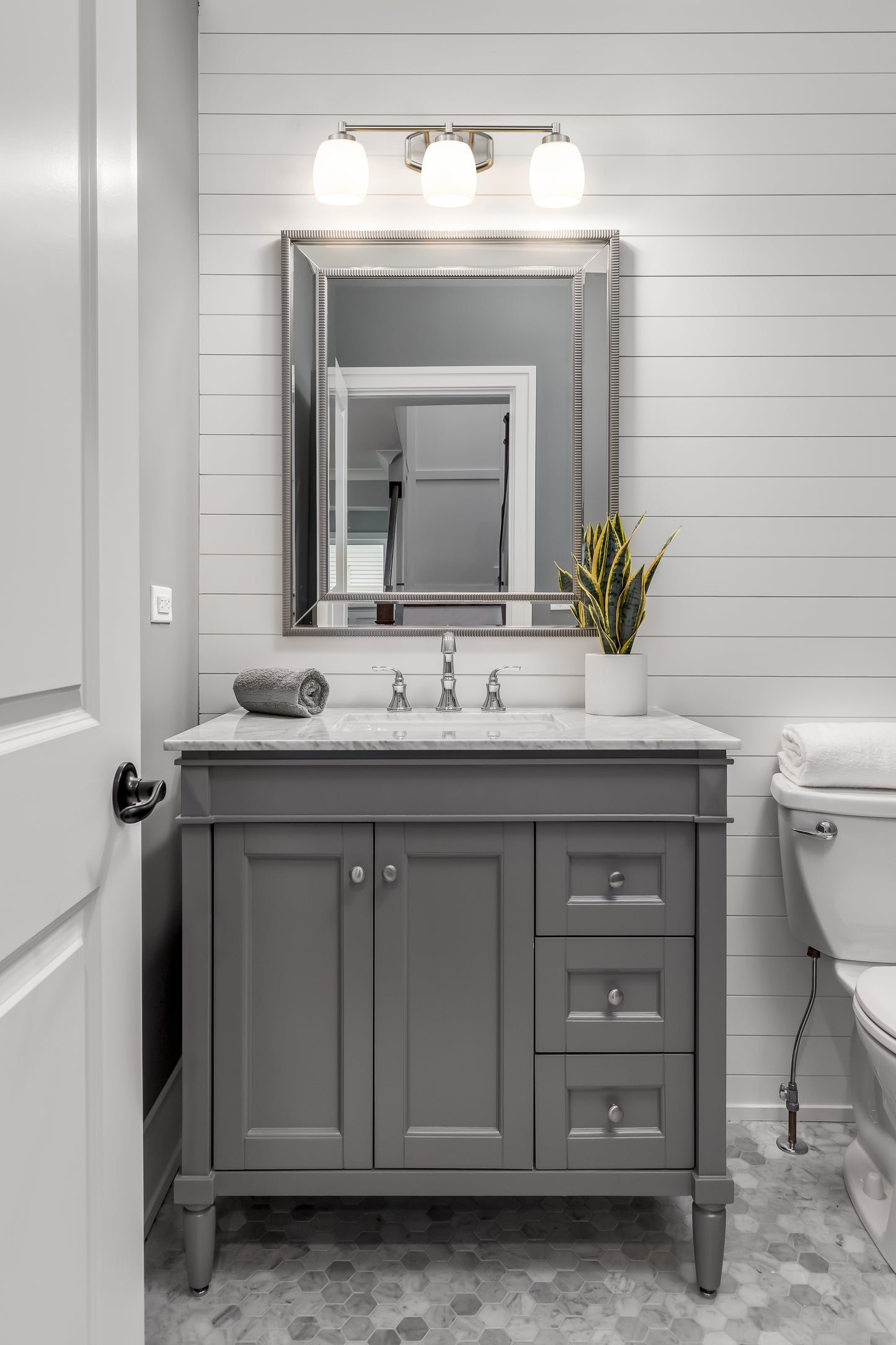 745-3V-BN - Kendrick 3 Light 23" Vanity - Brushed Nickel