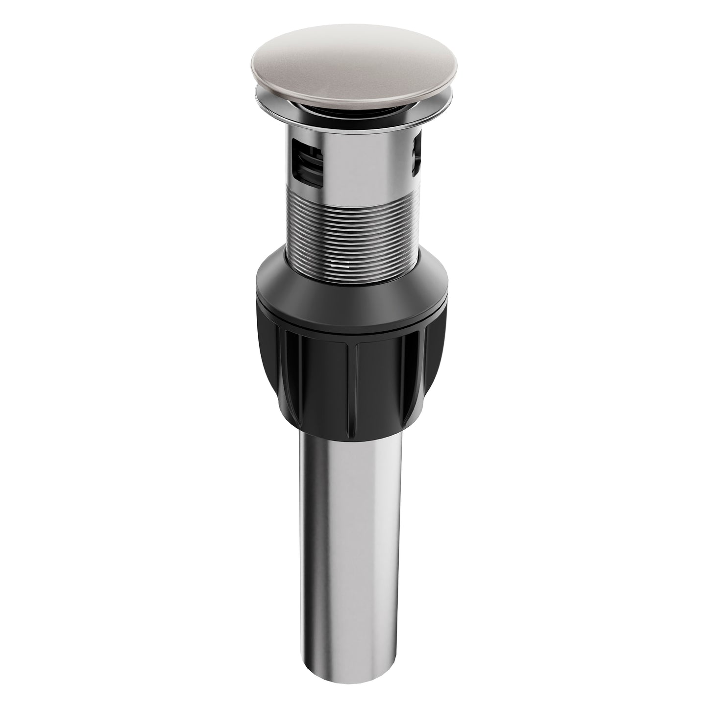 RBCN1-PDO-BN - Rubicon Push Button Drain in Brushed Nickel