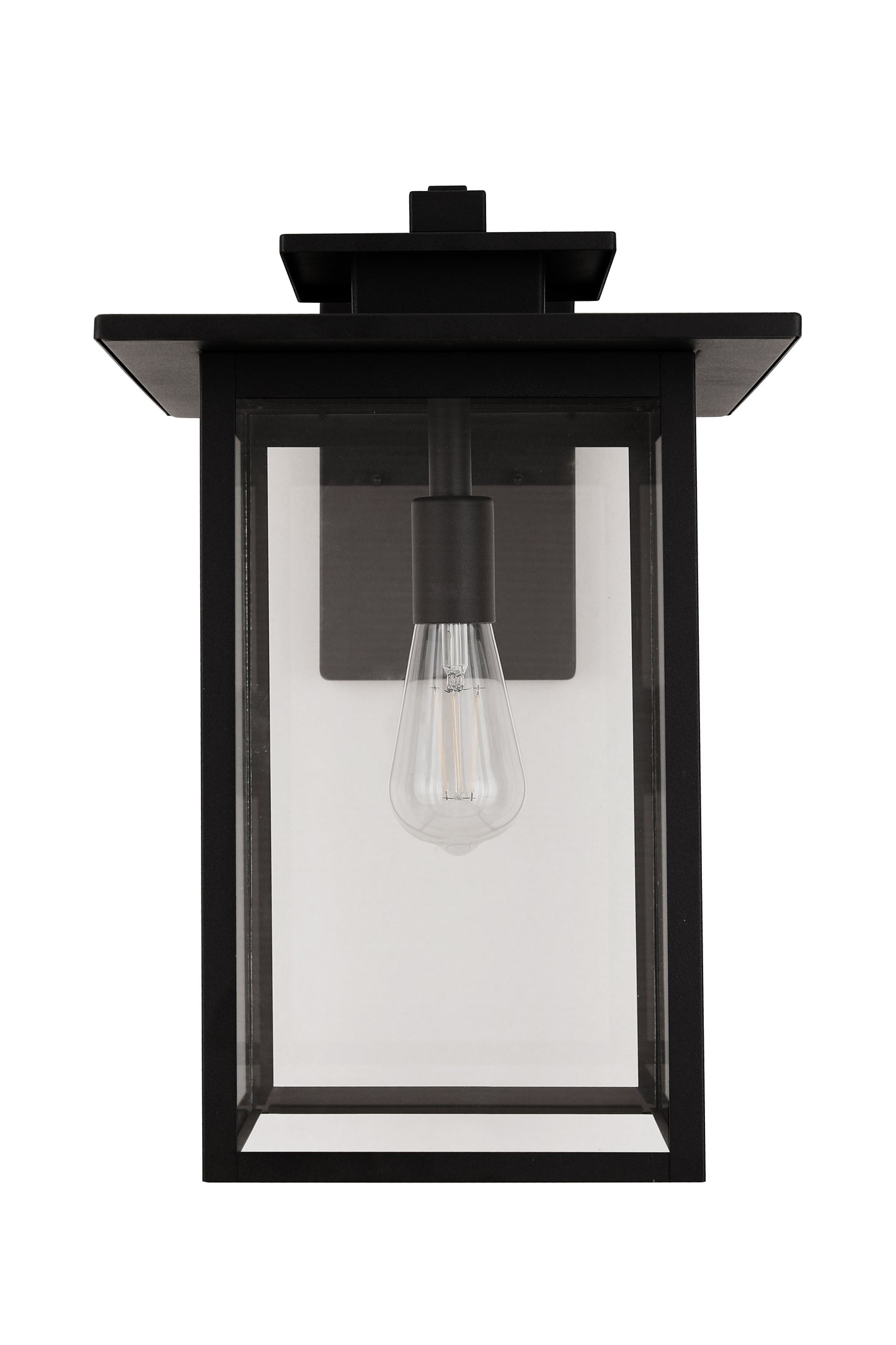 ZA7034-TB - Rock Creek 1 Light 17" High Outdoor Wall Lantern - Textured Black