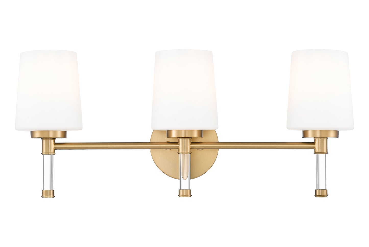 7700-3V-MGLD - Henri 3 Light 24" Vanity - Modern Gold