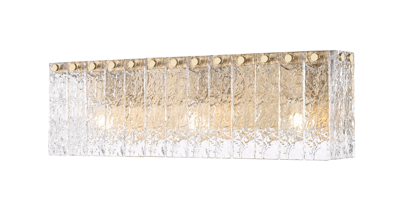 1943-3V-MGLD - Glacier 3 Light 24" Vanity - Modern Gold