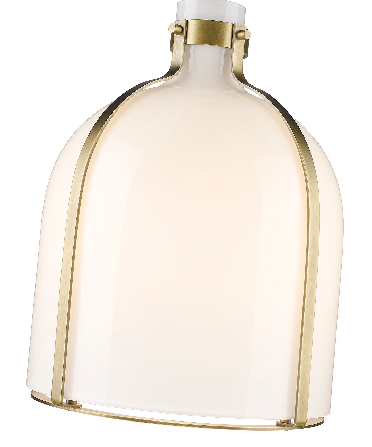 818-12RB - Pearson 1 Light 12" Pendant - Rubbed Brass