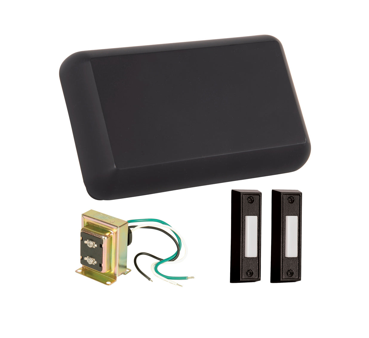 CK1001-FB - Builder Chime 7.79" Wide Chime kit - Flat Black