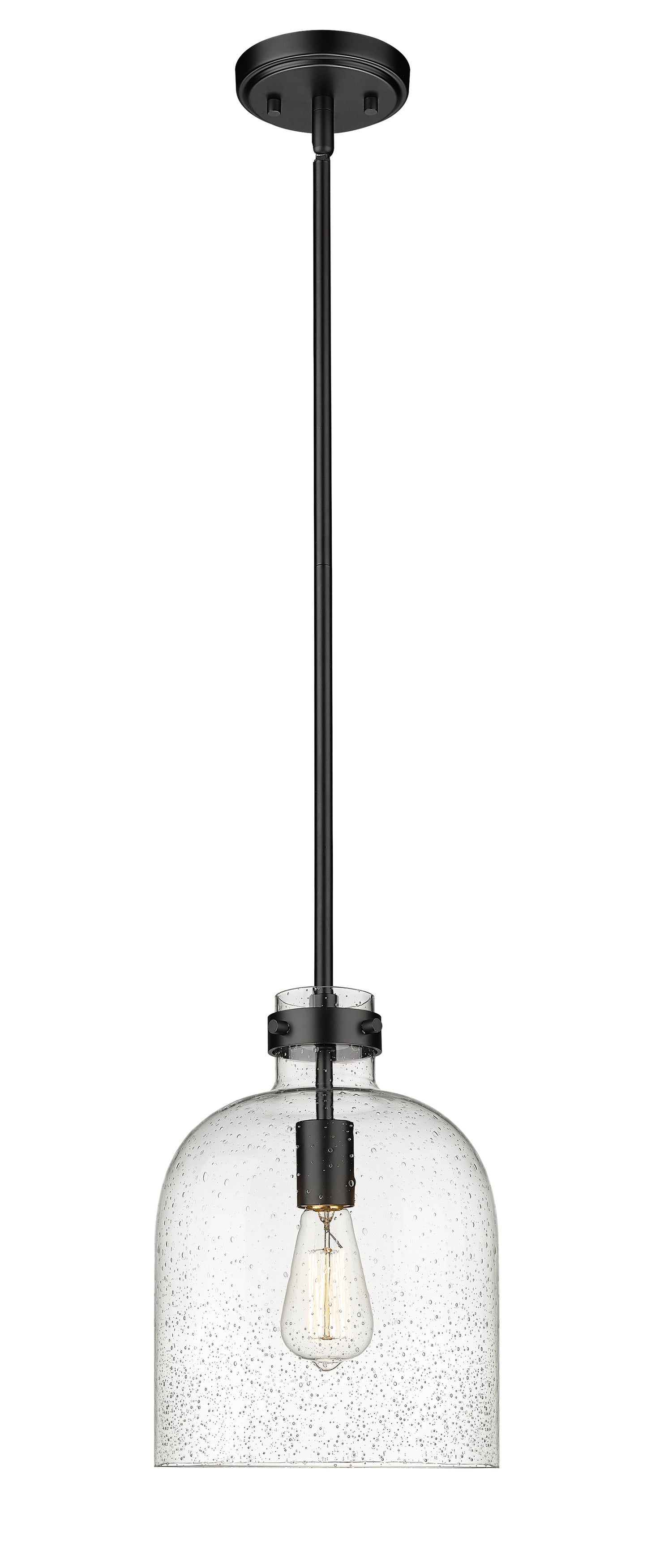 817-9MB - Pearson 1 Light 10" Pendant - Matte Black