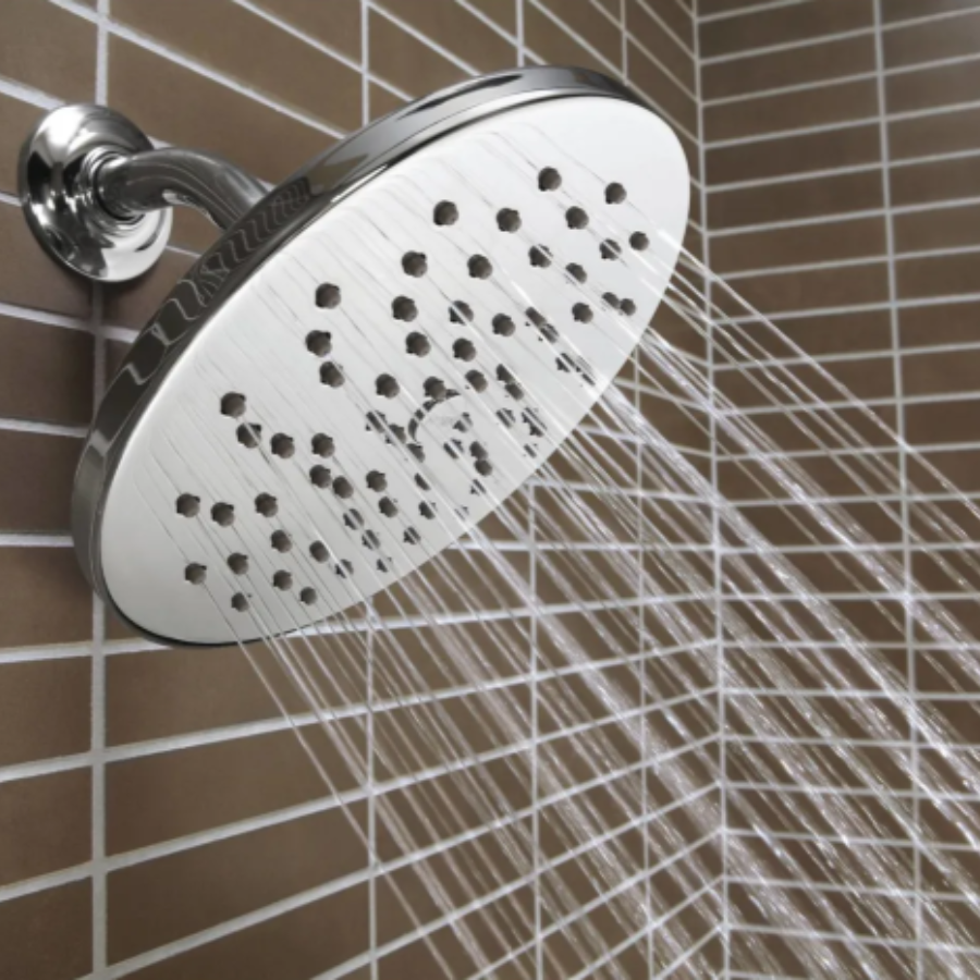 S178EPBN -Greenfield One-Function 6-3/4" Diameter Spray Head Eco-Performance Rainshower - Brushed Nickel