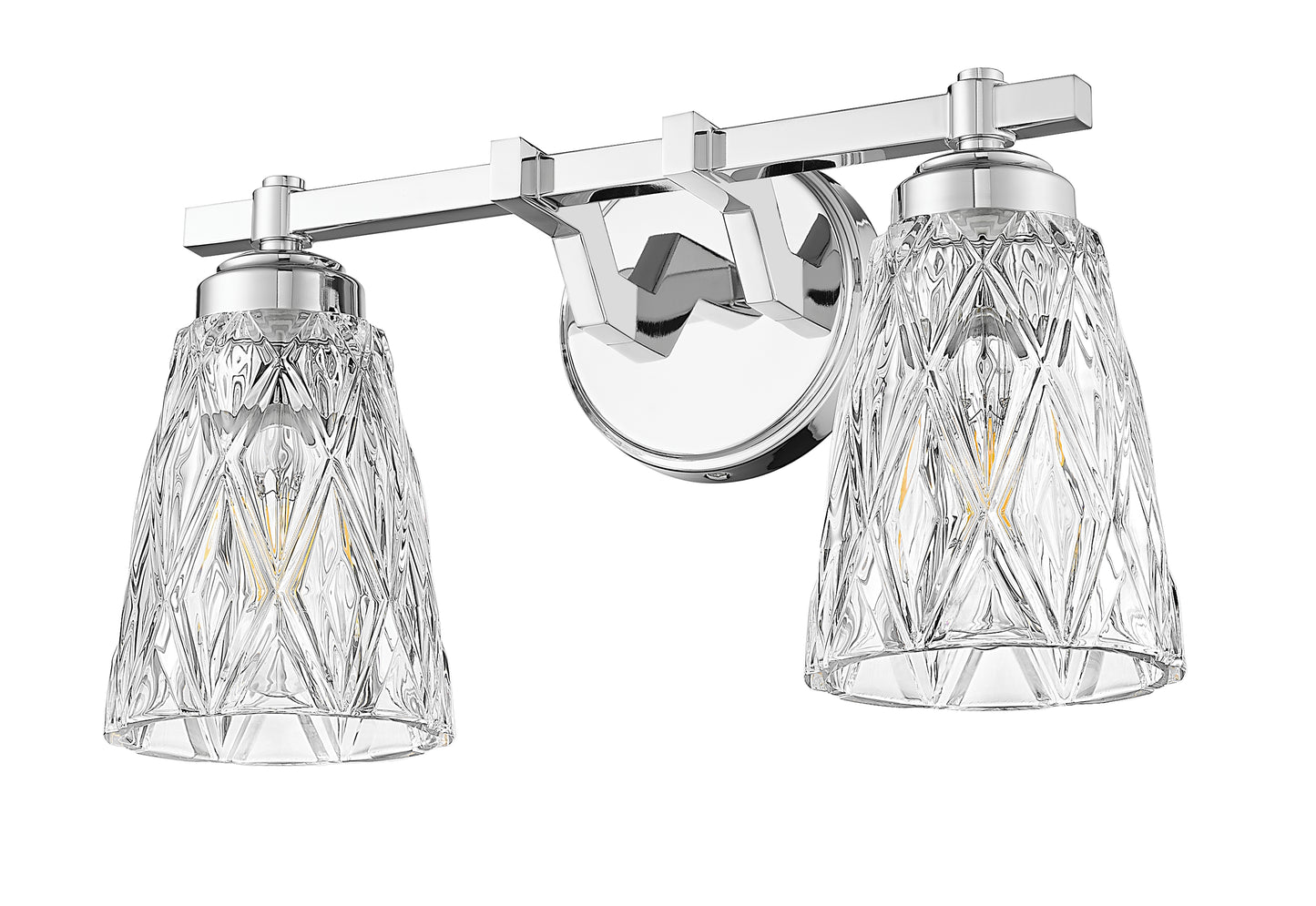 1960-2V-CH - Andree 2 Light 16" Vanity - Chrome