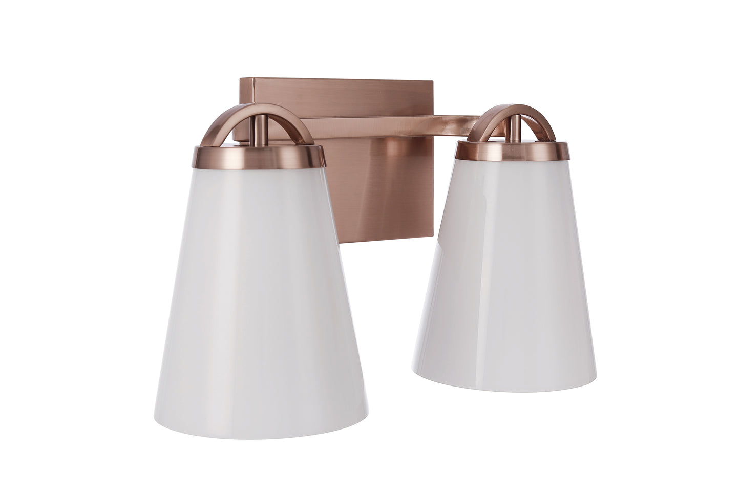 20714CPZ2 - Zane 2 Light 14" Wide Vanity Light - Premium Bronze