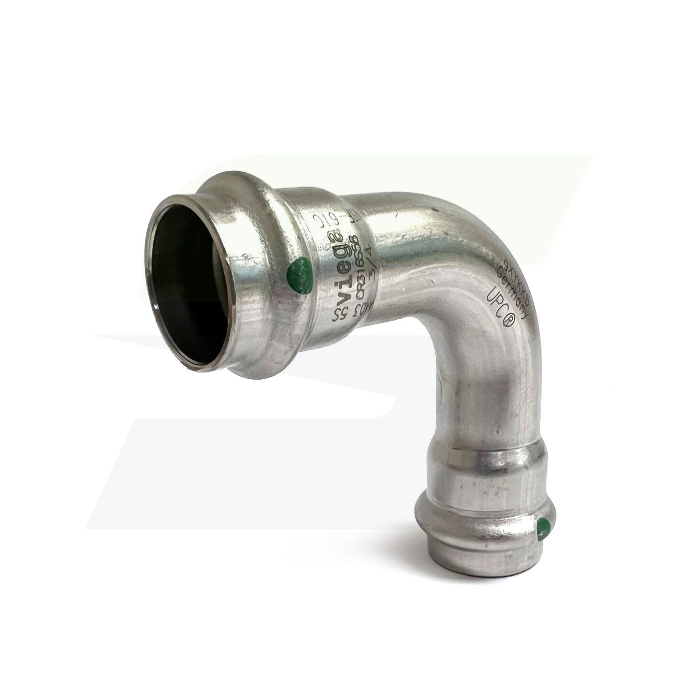 80405 - 3/4" ProPress Stainless Steel 90 Degree Elbow w/ EPDM Seal