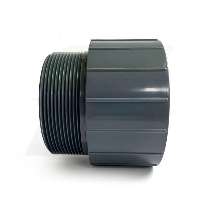 836-040 - 4" Schedule 80 PVC  Male Adapter - Socket x NPT Male